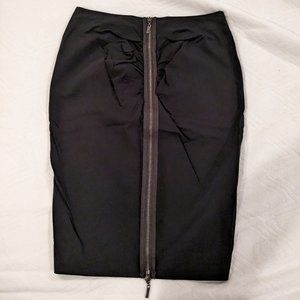 Bisou Bisou Front Zipper Skirt size 2